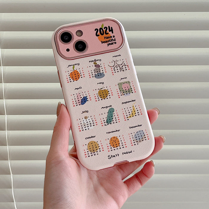 2024 CALENDAR IPHONE CASE FOR IPHONE WITH CALENDAR DESIGN