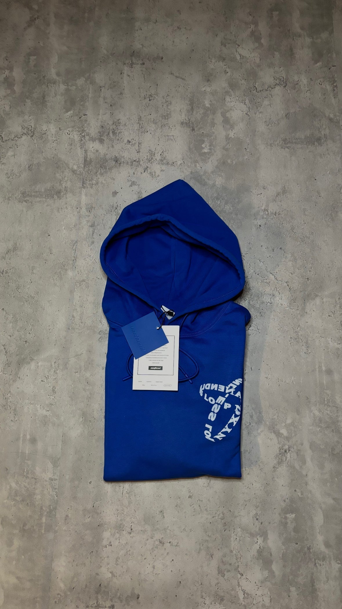 ABSTRACT GRAPHIC OVERSIZED HOODIE WITH TOPSTITCHING DETAILS