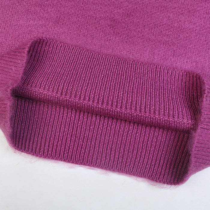 ARGYLE SWEATER WITH CAT HEART PATCH FOR WOMEN AND MEN