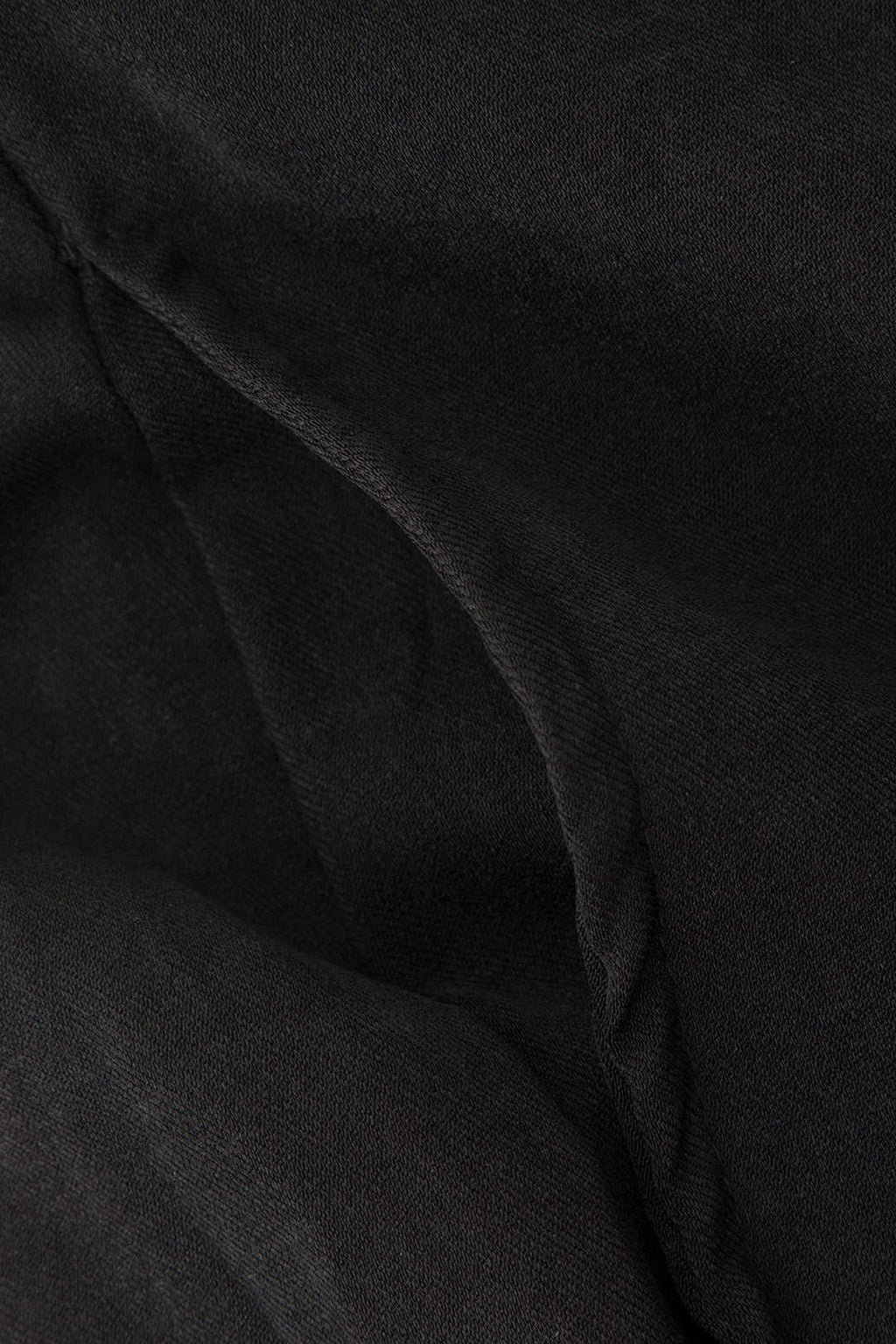 ASYMMETRICAL BLACK WIDE-LEG PANTS VINTAGE BLACK SUIT