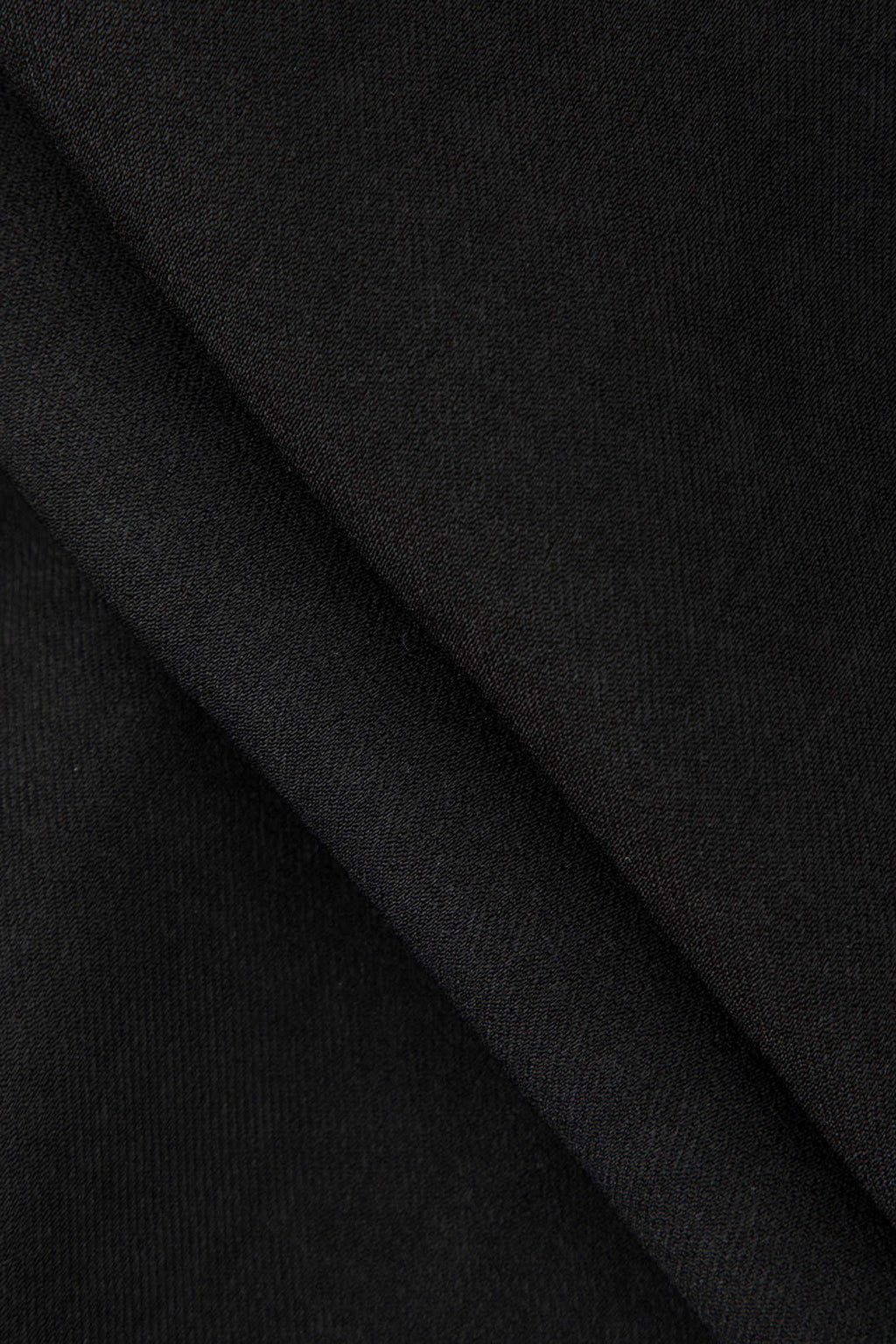 ASYMMETRICAL BLACK WIDE-LEG PANTS VINTAGE BLACK SUIT