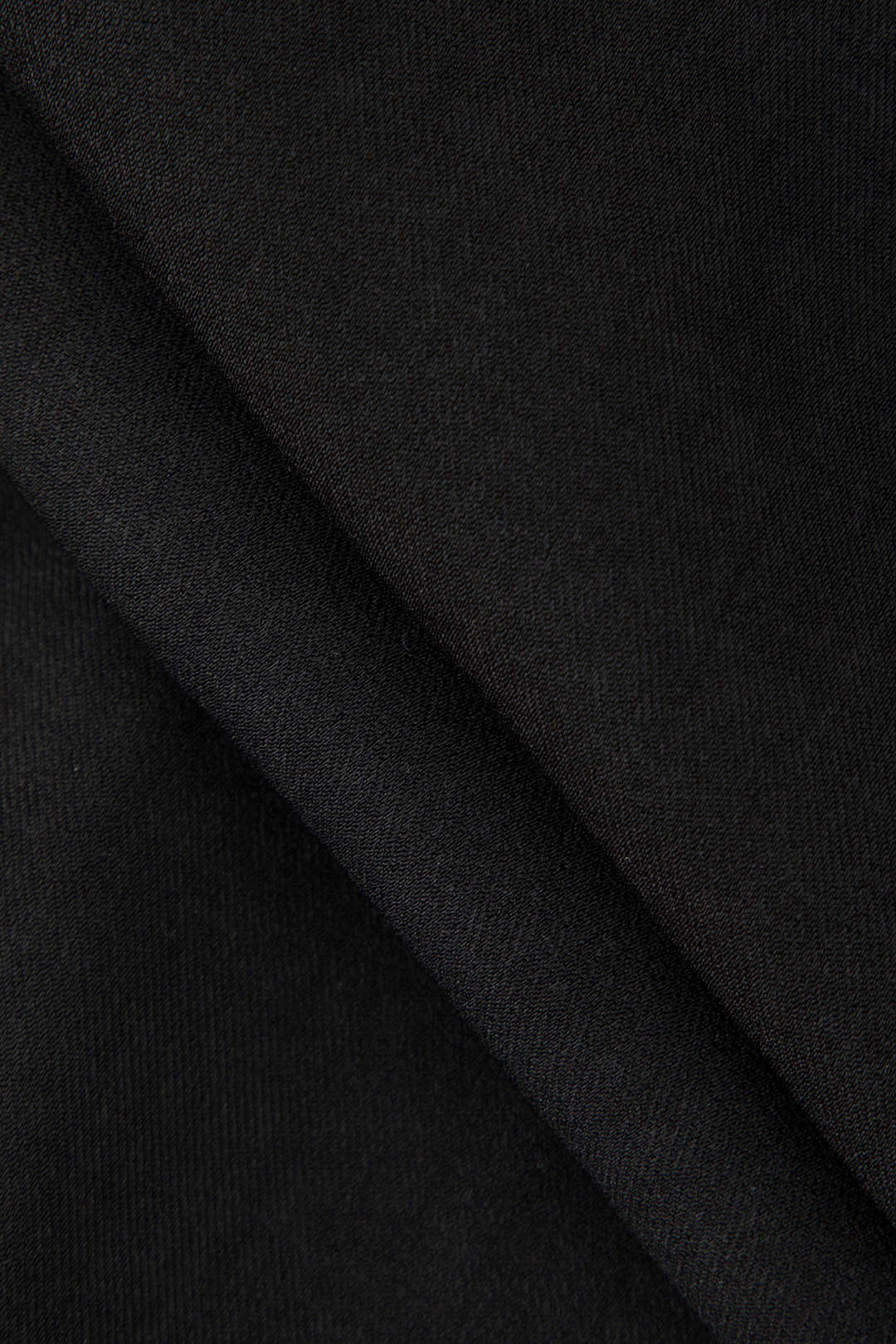 ASYMMETRICAL BLACK WIDE-LEG PANTS VINTAGE BLACK SUIT