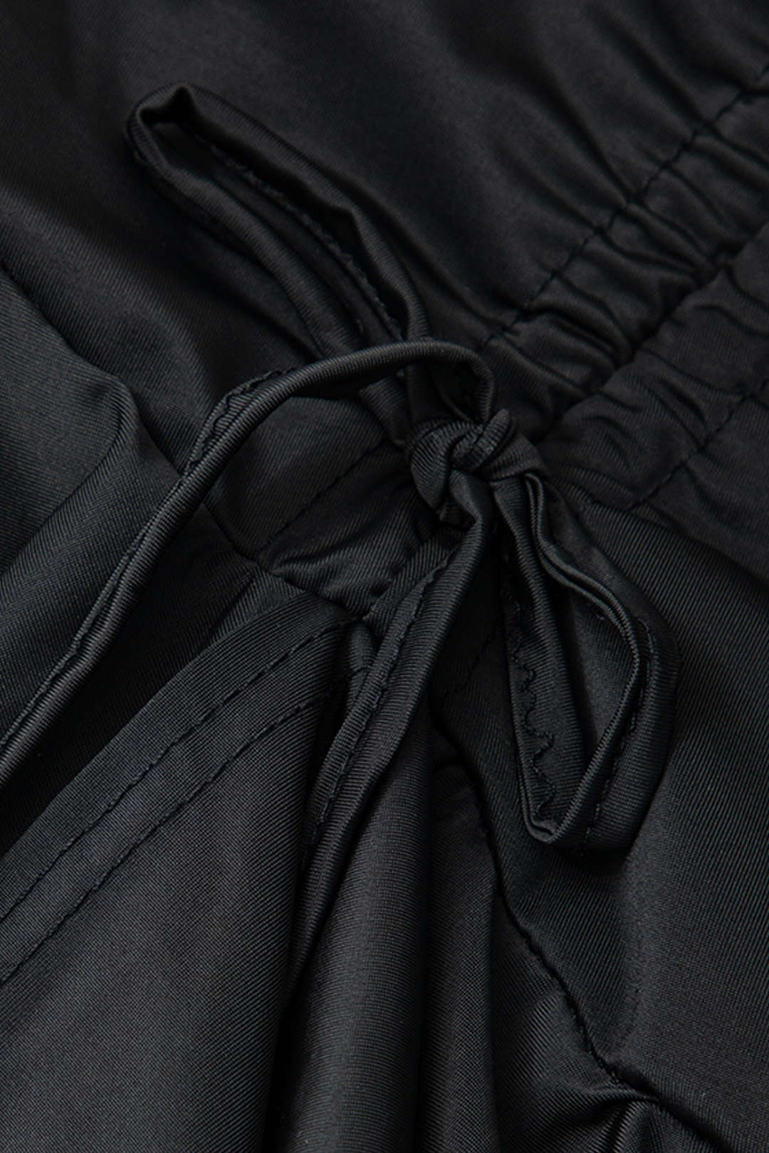 ASYMMETRICAL HANDKERCHIEF HEM TOP FOR CASUAL OCCASION IN STRETCH FABRIC