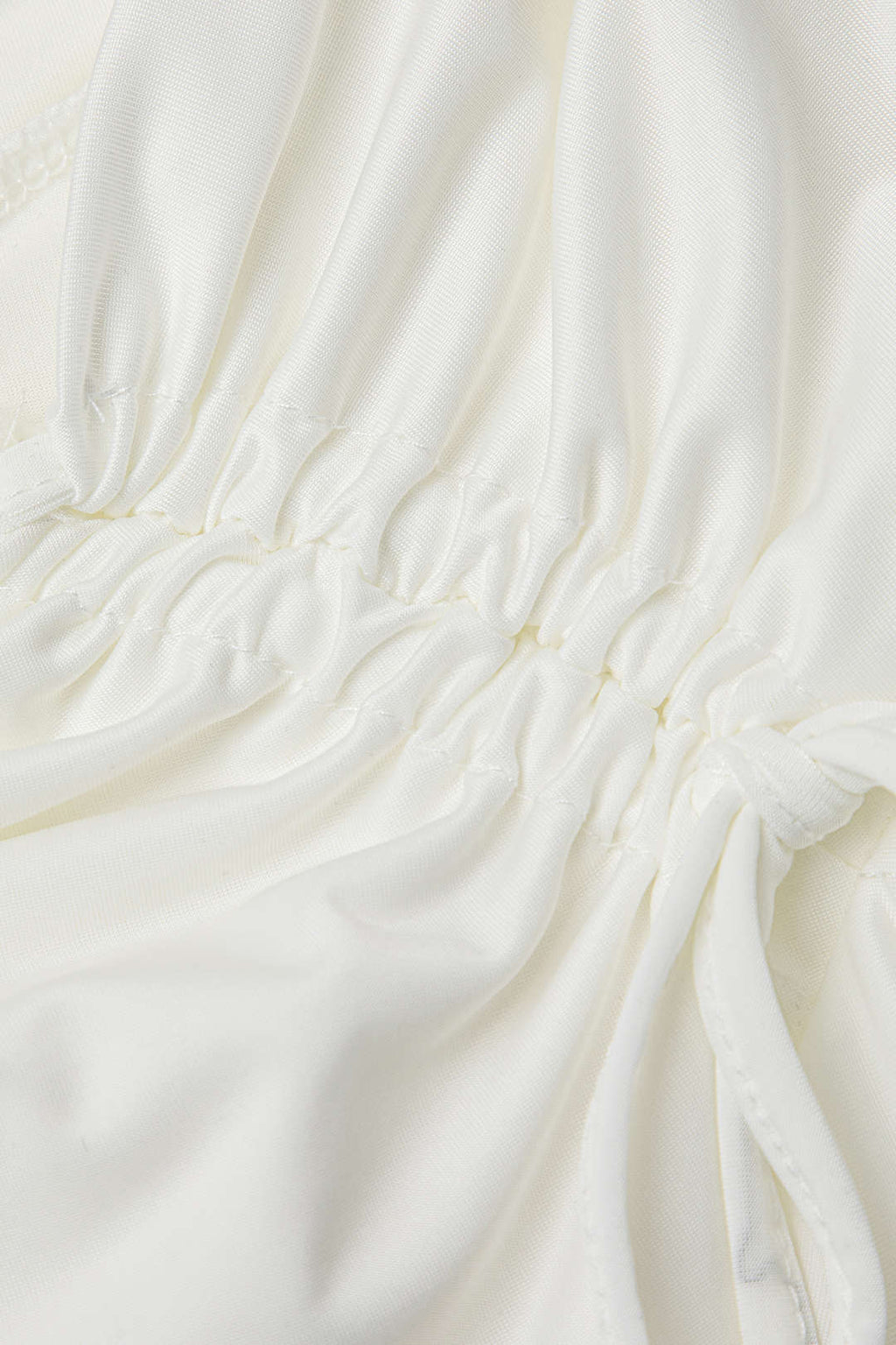 ASYMMETRICAL HANDKERCHIEF HEM TOP FOR SEMI-TRANSPARENT CASUAL SKIRT