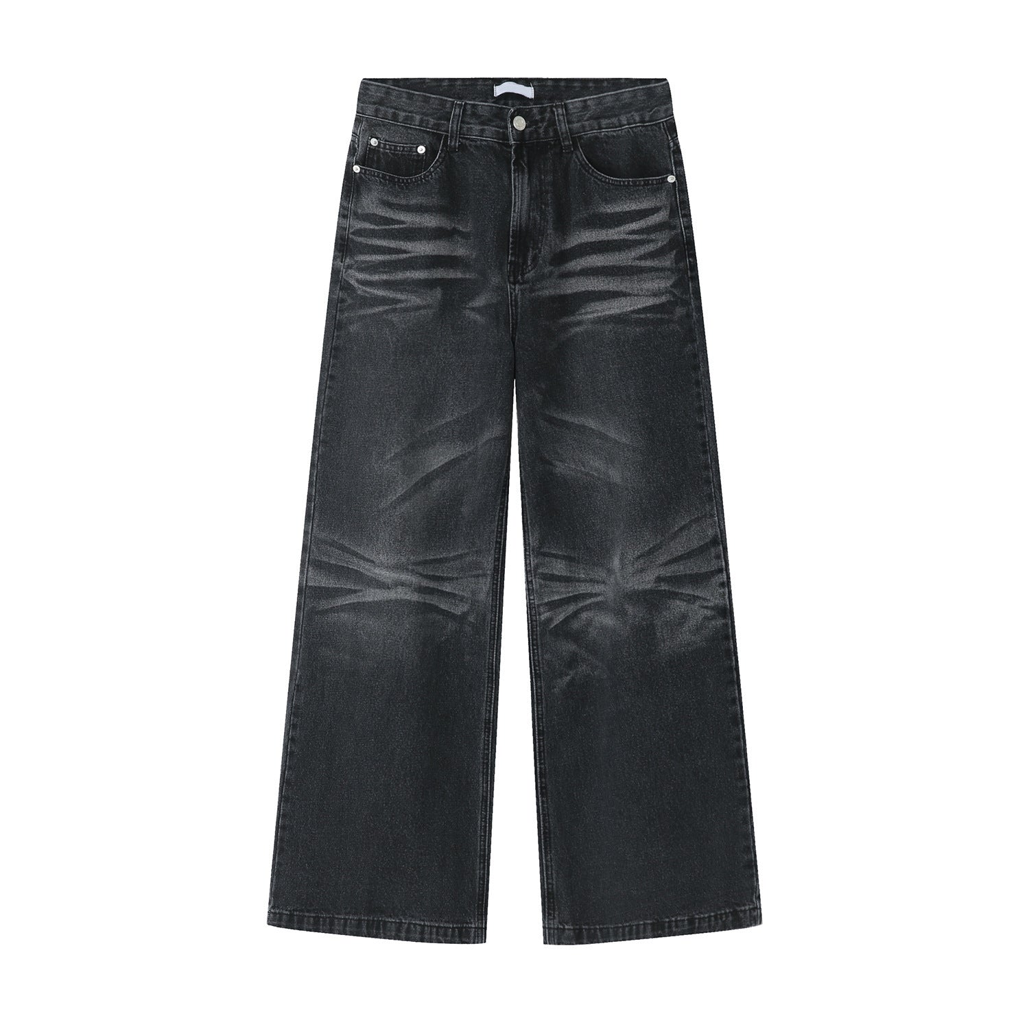 BAGGY DENIM JEANS - CASUAL DENIM BAGGY IN DARK WASH
