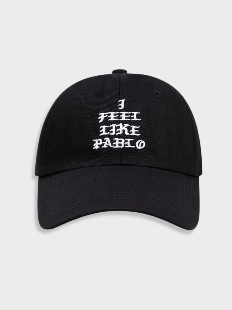 BASEBALL CAP PABLO CAP WITH GOTHIC TEXT