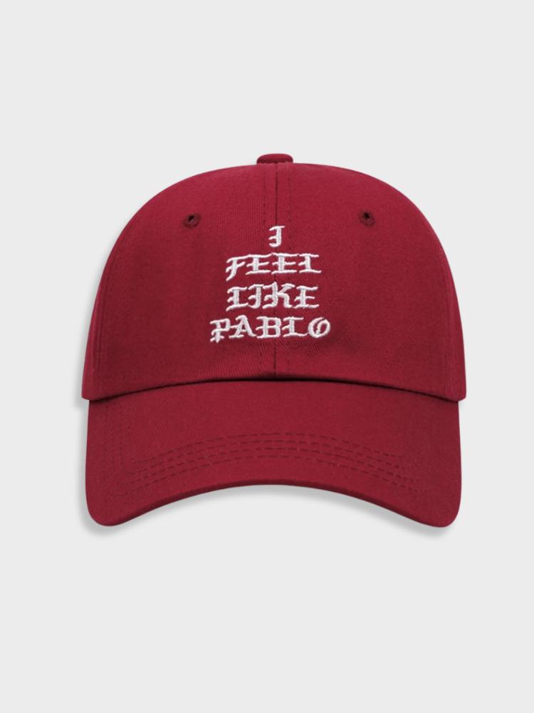 BASEBALL CAP PABLO CAP WITH GOTHIC TEXT