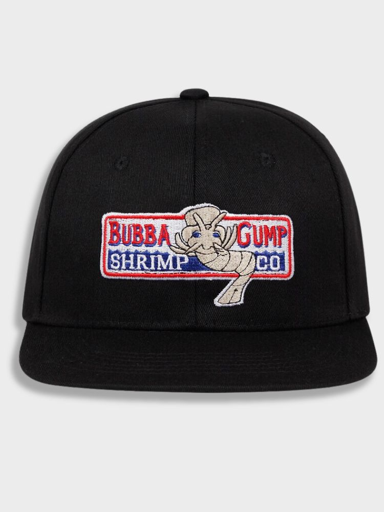 BASEBALL CAP RED BUBBA GUMP CO. ICONIC ACCESSORY FORREST GUMP CAP