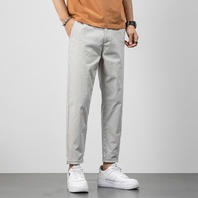 BEIGE CASUAL PANTS FOR EVERYDAY WEAR - COMFORTABLE CASUAL PANTS