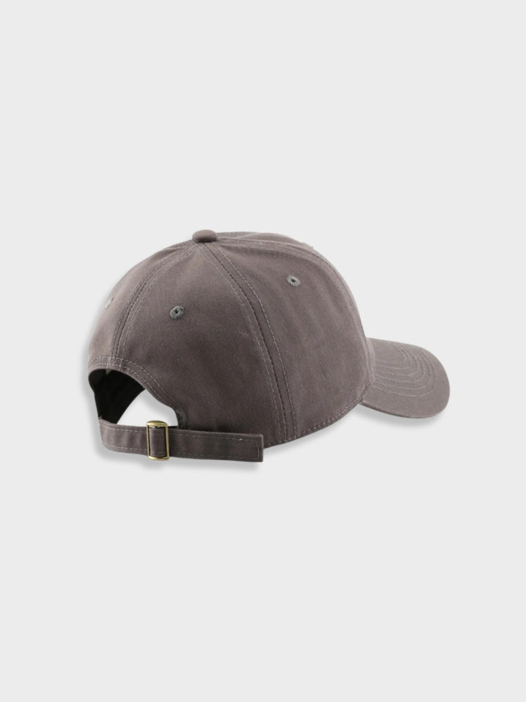 BLACK BASEBALL CAP STUBBER CAP FOR OUTDOOR ENTHUSIASTS