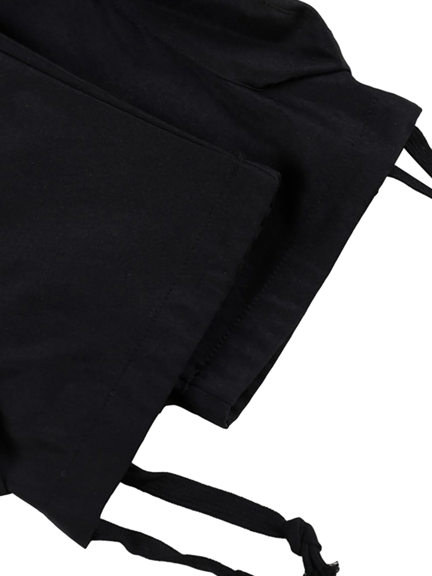 BLACK CARGO PANTS - MID WAIST LONG PANTS FOR EVERYDAY WEAR