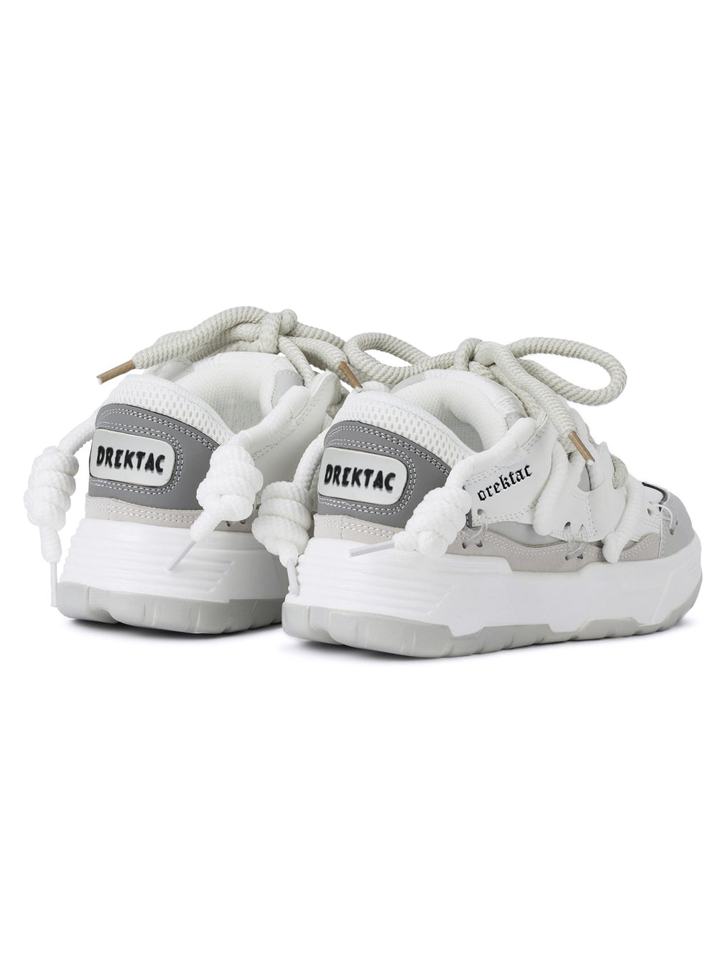 BLACK CHUNKY SNEAKERS ROUND TOE HIGH SP230531DF35