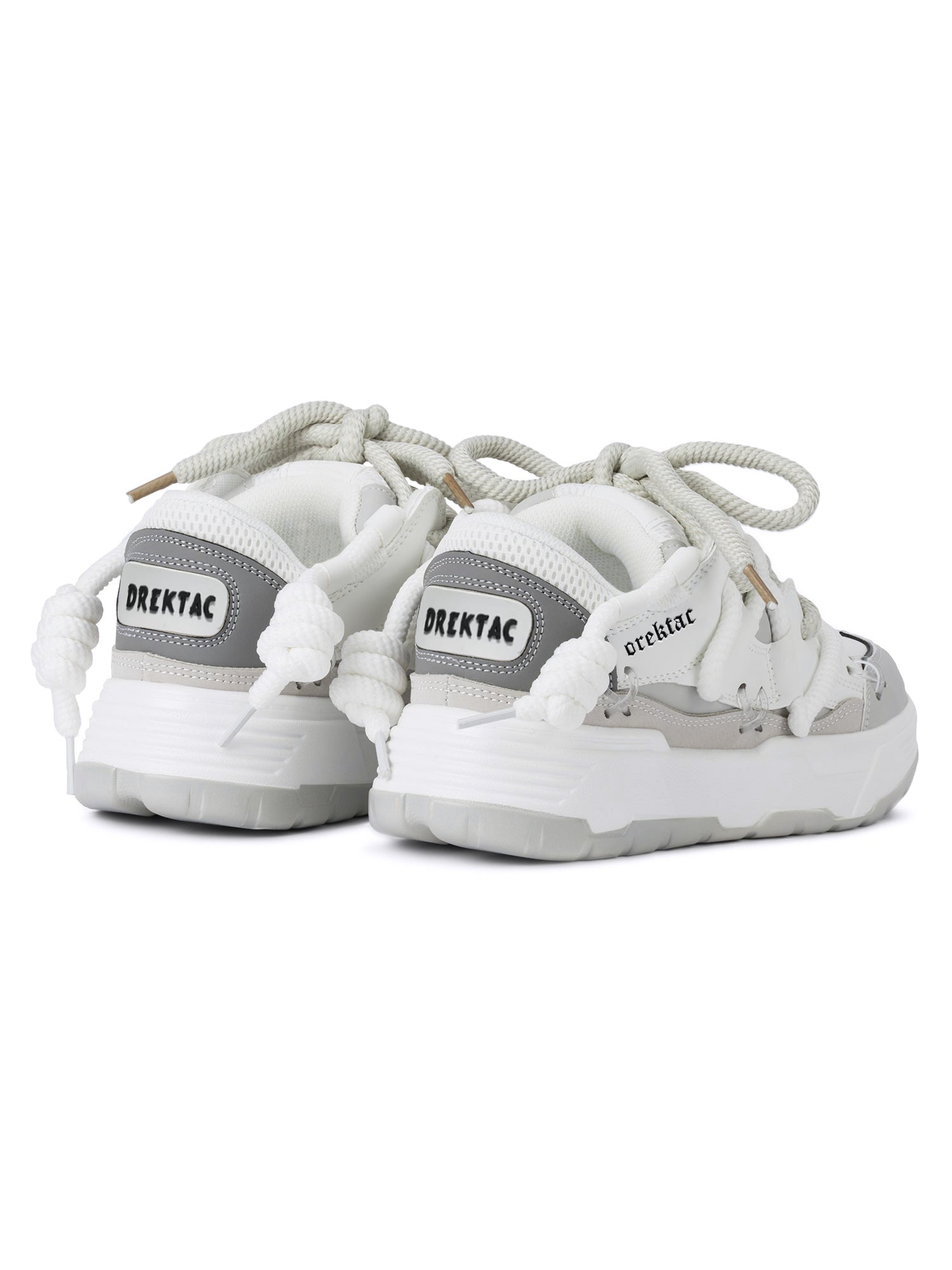 BLACK CHUNKY SNEAKERS ROUND TOE HIGH SP230531DF35