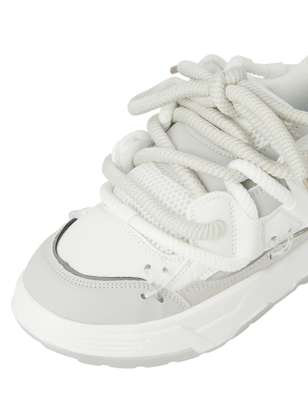 BLACK CHUNKY SNEAKERS ROUND TOE HIGH SP230531DF35