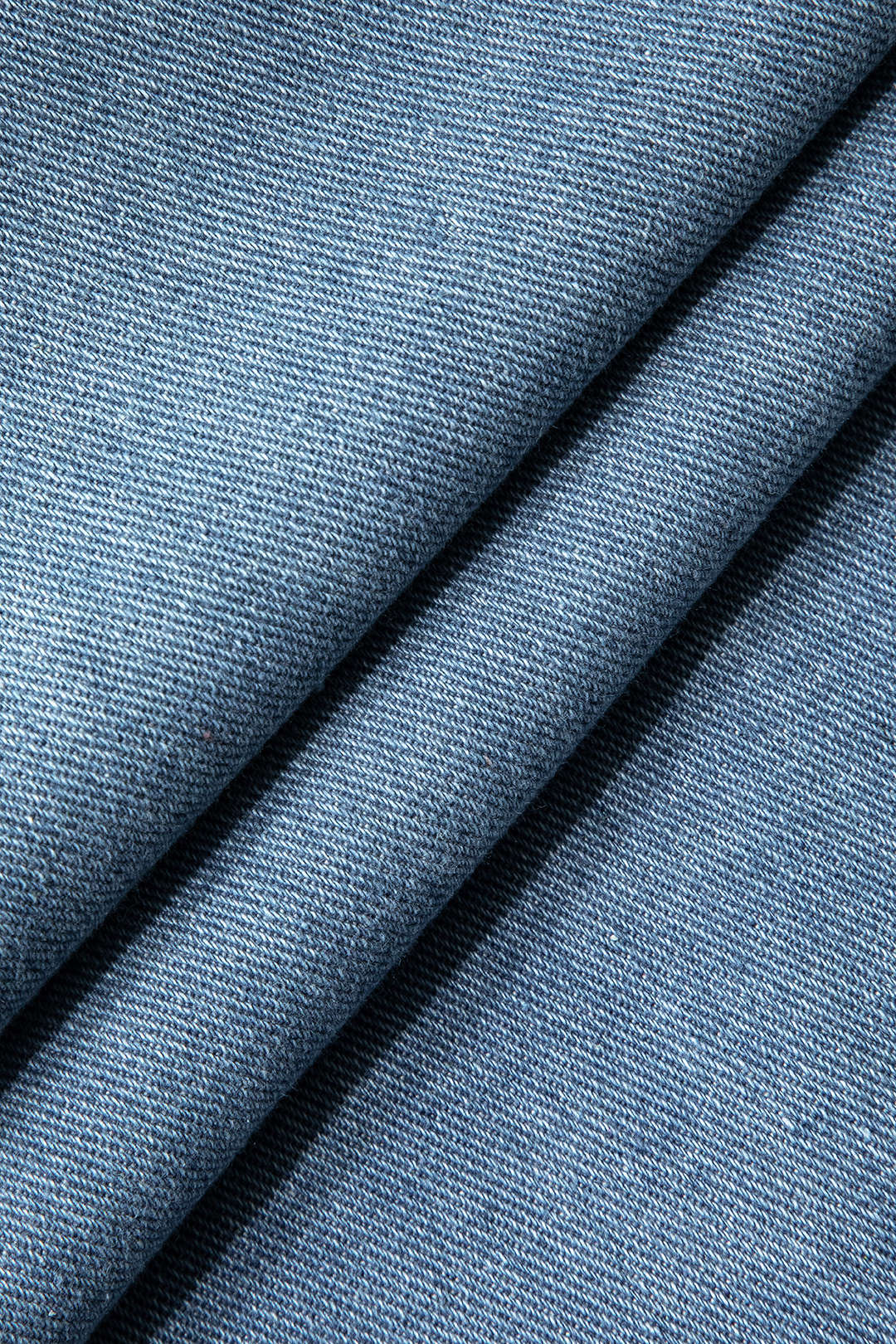 BLACK DENIM MIDI SKIRT WITH ASYMMETRICAL CLOSURE FOR SPECIAL OCCASION DENIM