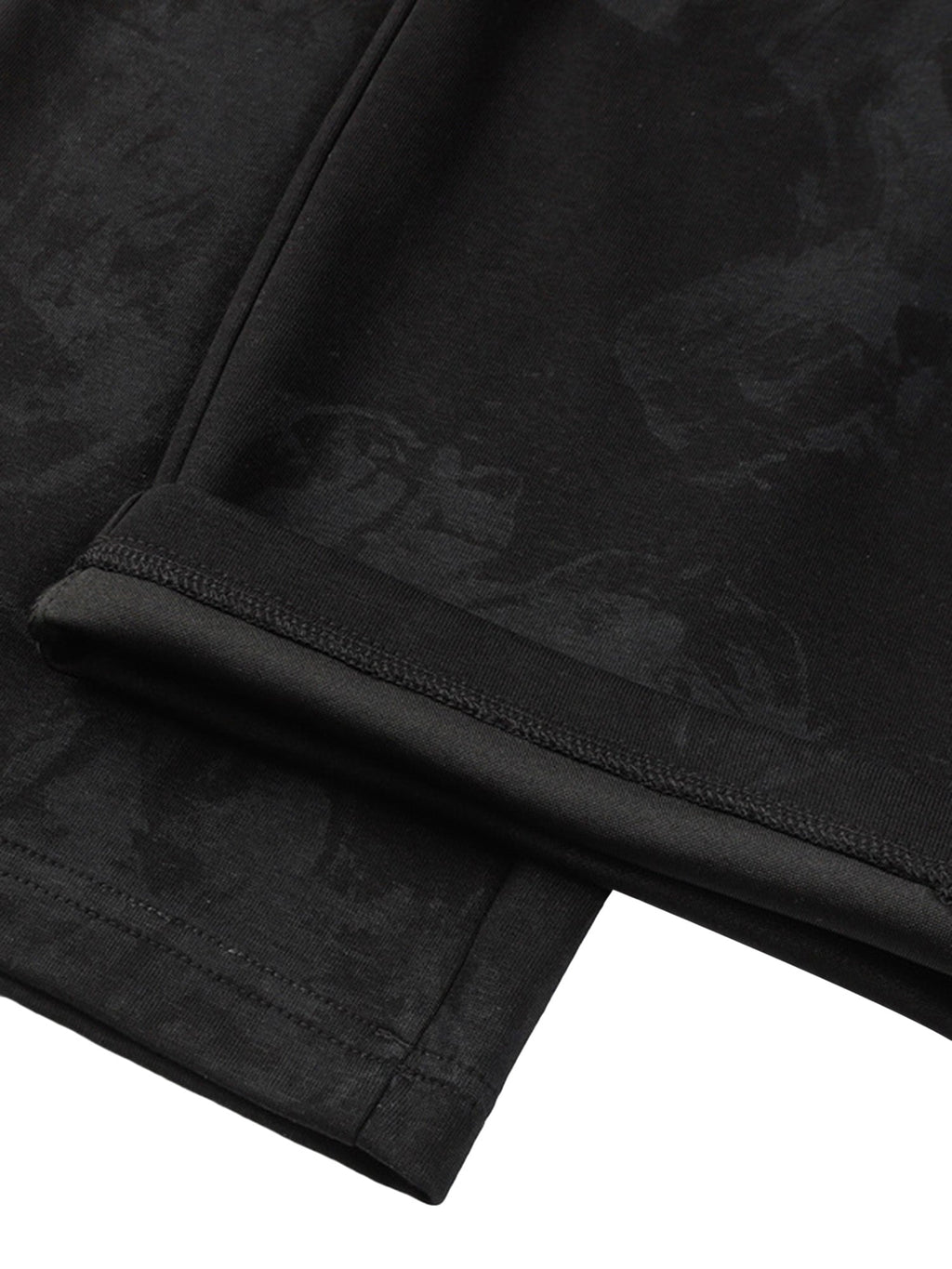 BLACK DRAWSTRING PANTS JET CASUAL SWEATPANTS STREET INK