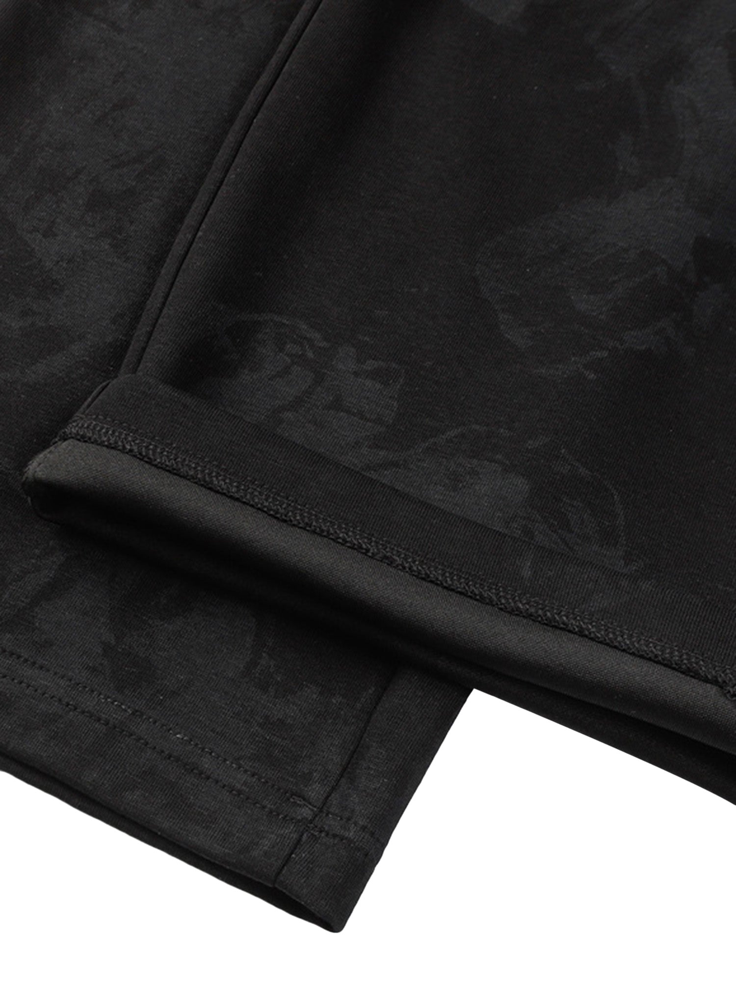 BLACK DRAWSTRING PANTS JET CASUAL SWEATPANTS STREET INK