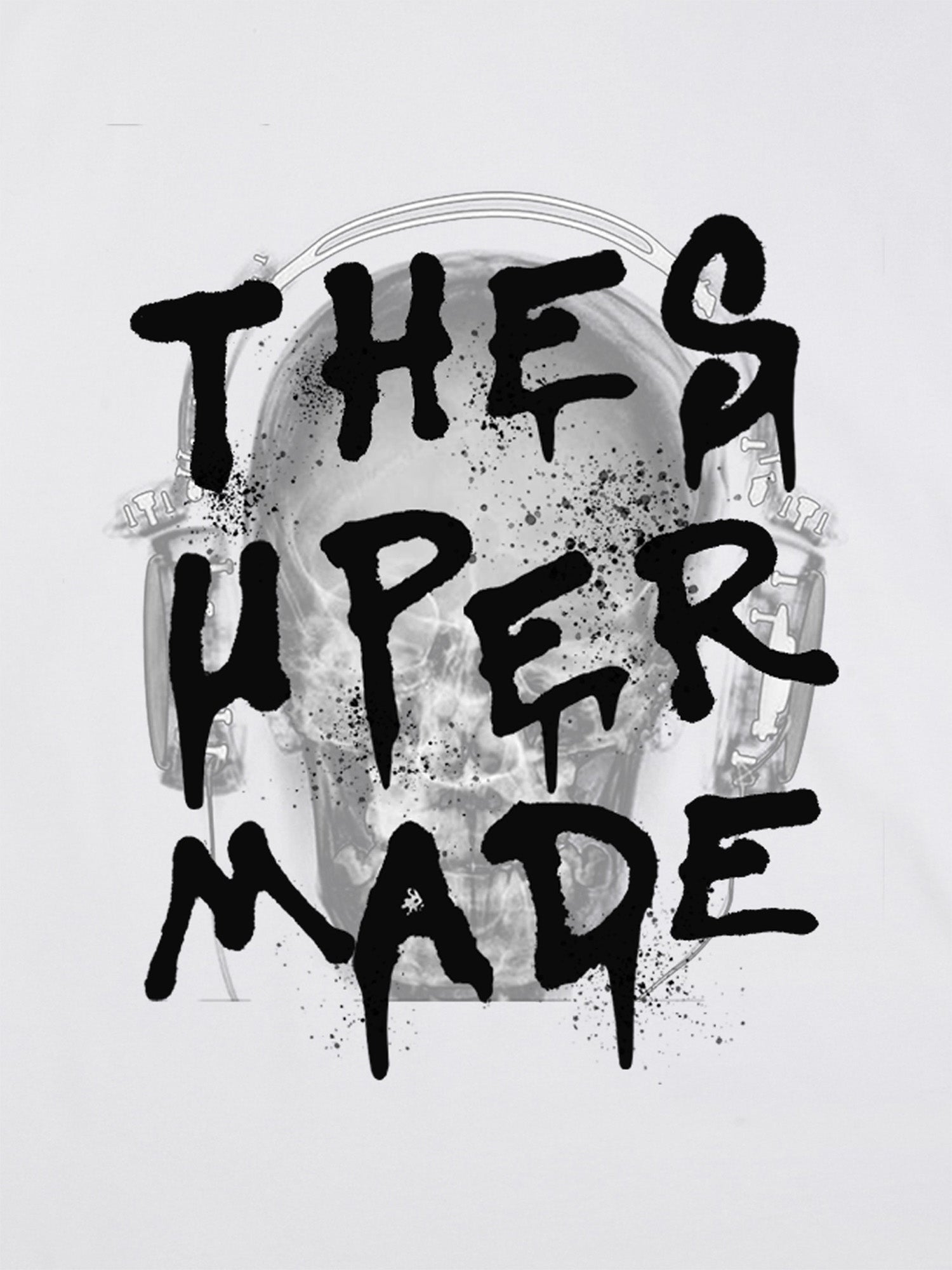 BLACK GRAPHIC T-SHIRT LOOSE FIT SHORT SLEEVE