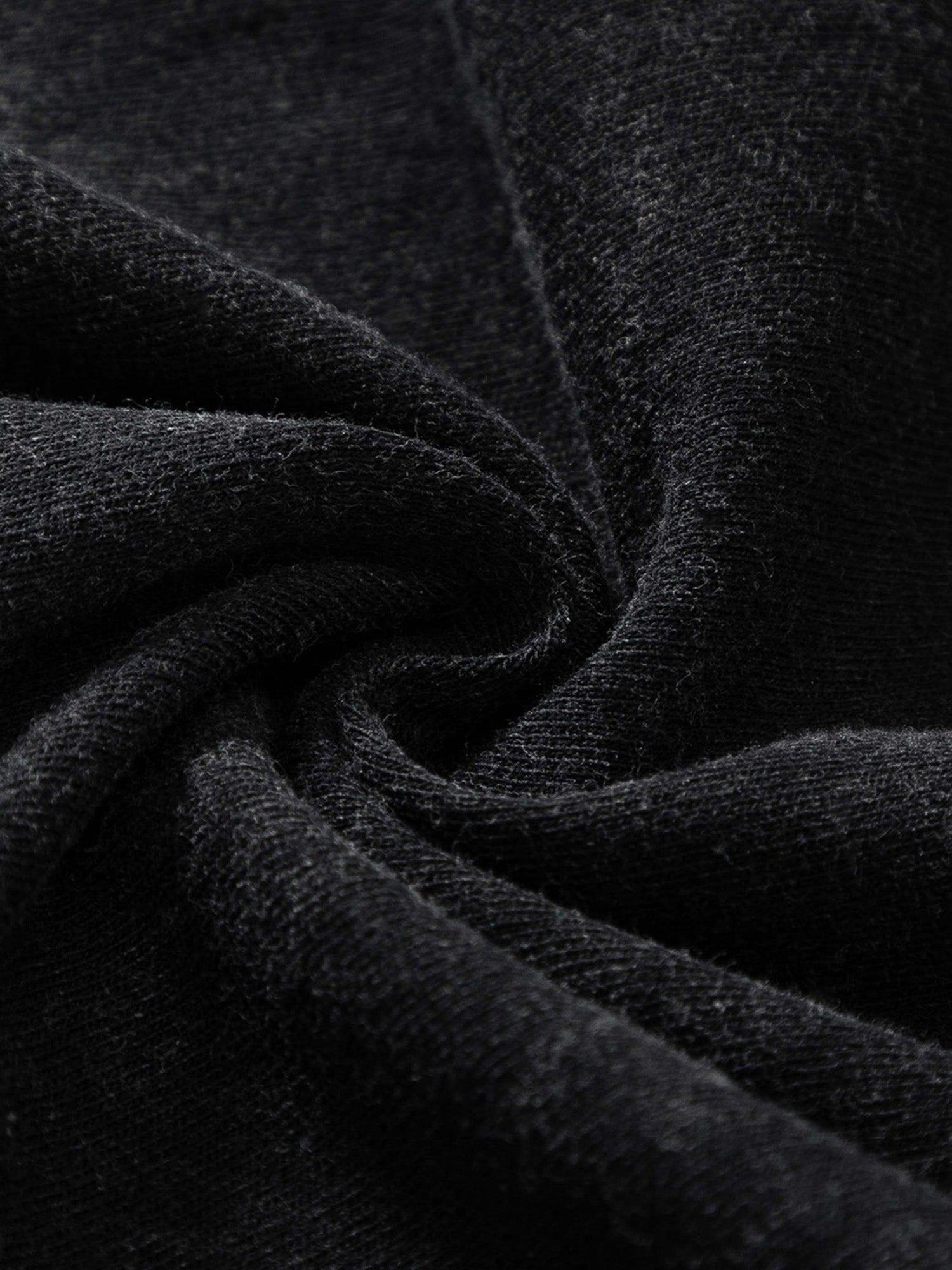 BLACK GRAPHIC T-SHIRT TRENDY CASUAL SHORT SLEEVE COTTON BLEND