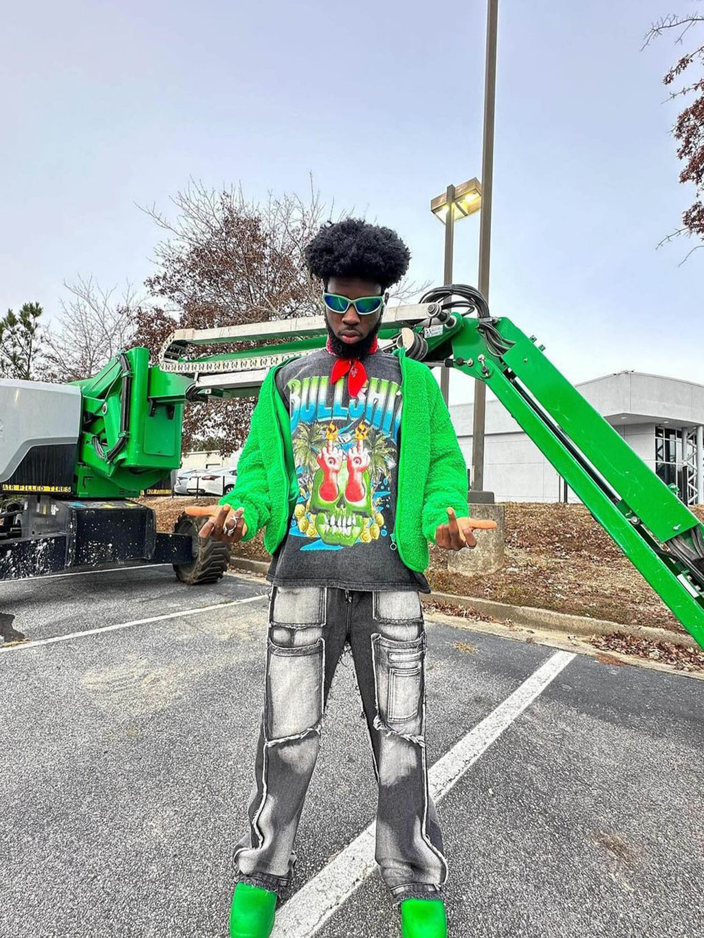 BLACK GRAPHIC T-SHIRT TRENDY CASUAL SHORT SLEEVE ROUND COLLAR DESIGN