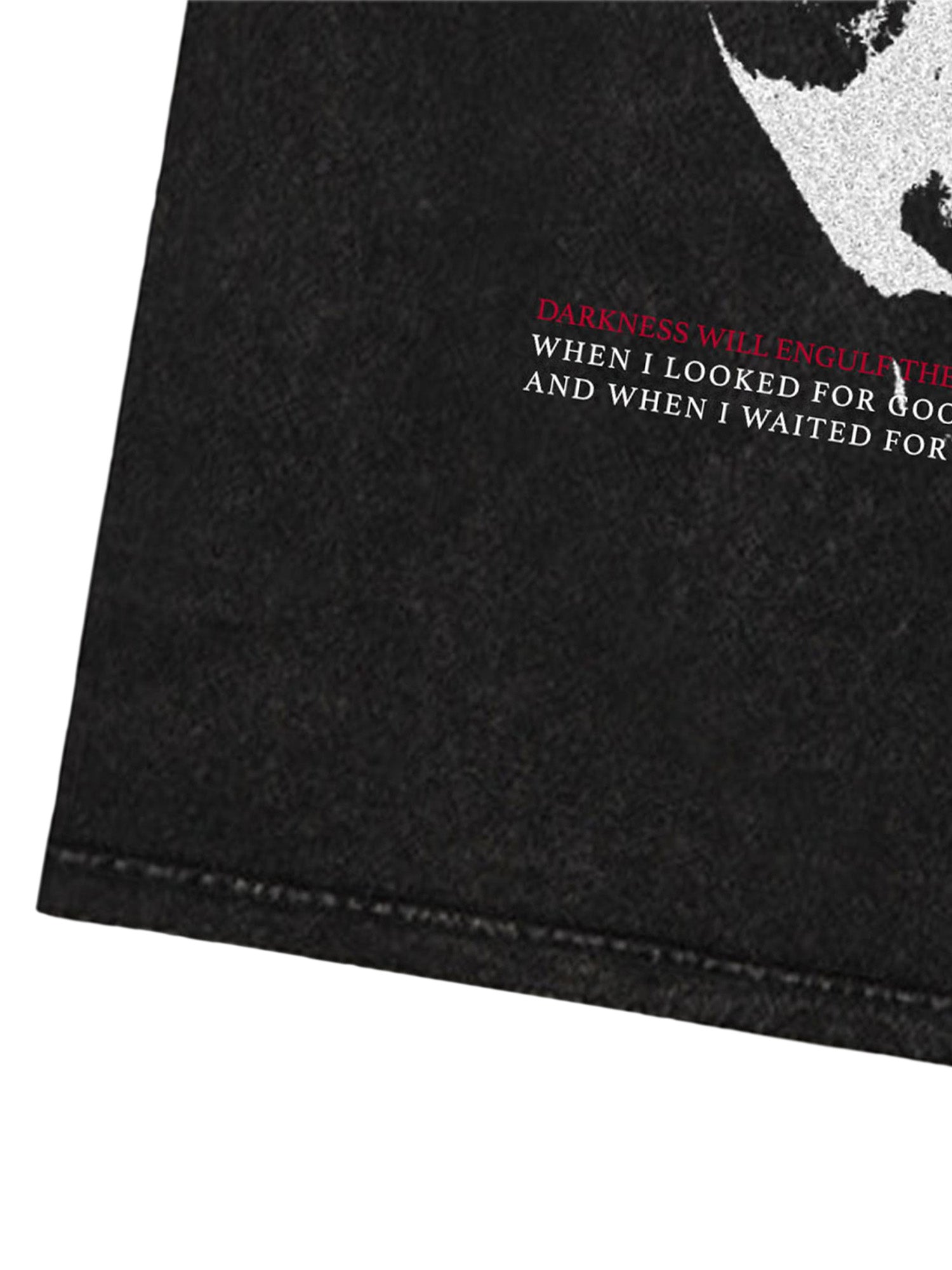 BLACK GRAPHIC T-SHIRT WITH SHORT SLEEVE AND ROUND COLLAR FOR COOL CASUAL WEAR