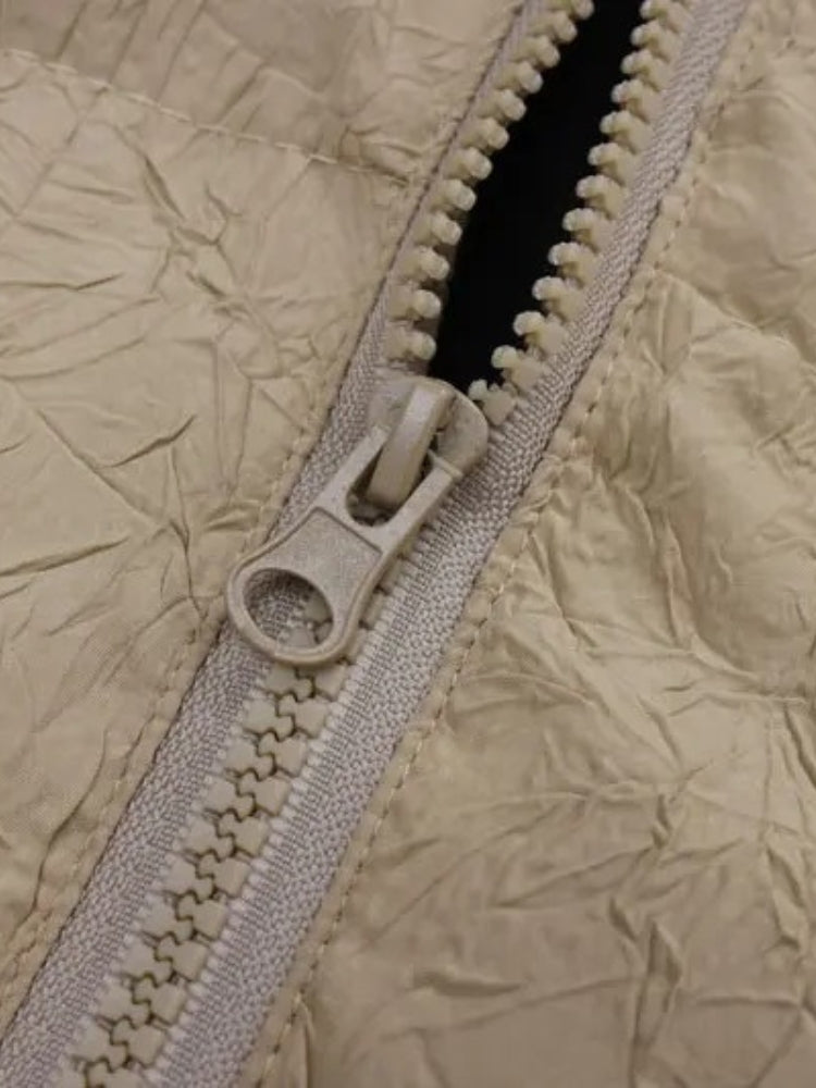 BLACK HOODED PUFFER JACKET CONFORTABLE À PORTER