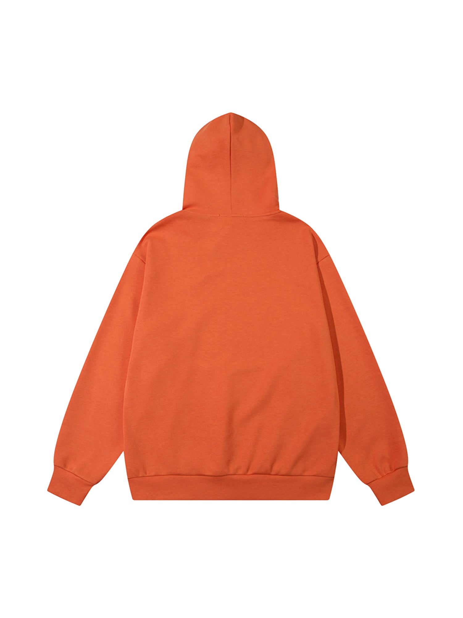 BLACK HOODIE WITH STAR PATCHES TRENDY COTTON BLEND HOODED