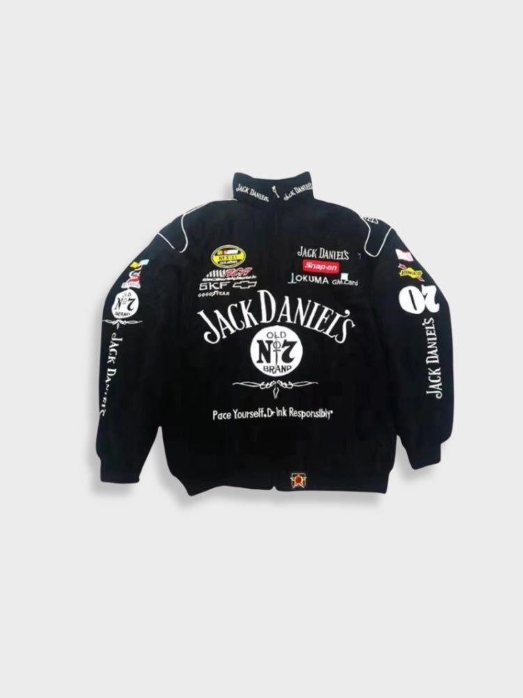 BLACK JACK RACING JACKET VINTAGE JACKET RIDER