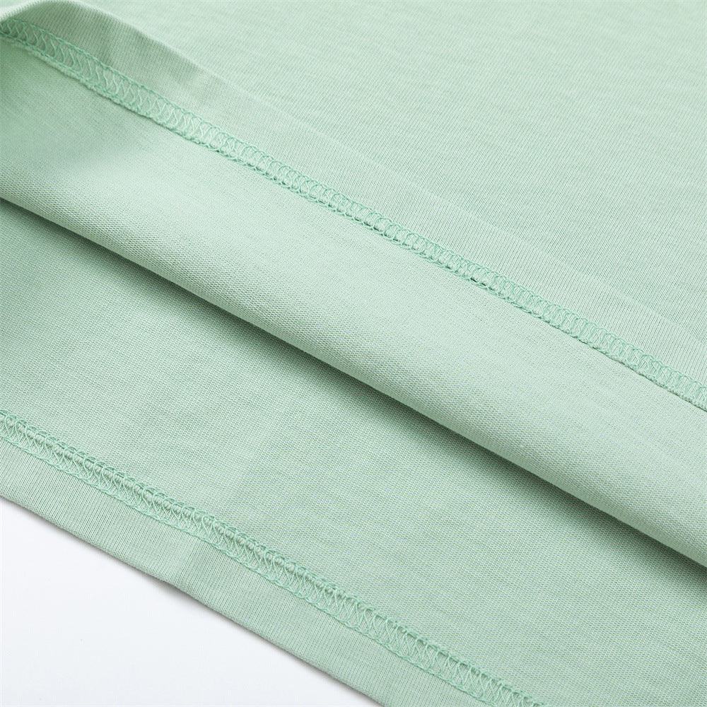 BLACK LONG-SLEEVED SHIRT DON'T TOUCH OVERSIZE SWEATSHIRT