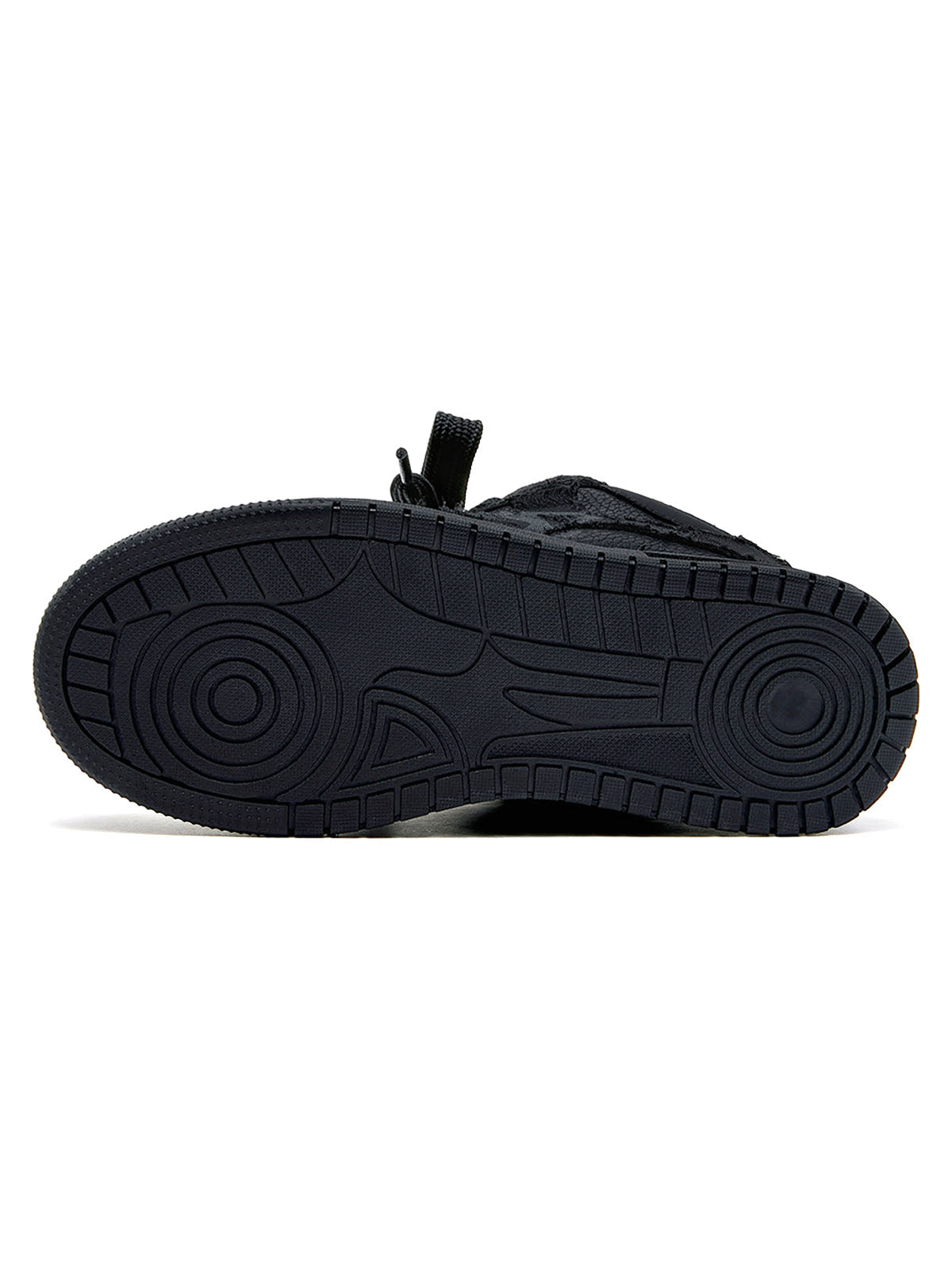 BLACK LOW-TOP SNEAKERS BLACK KNIGHT SKATE SHOES