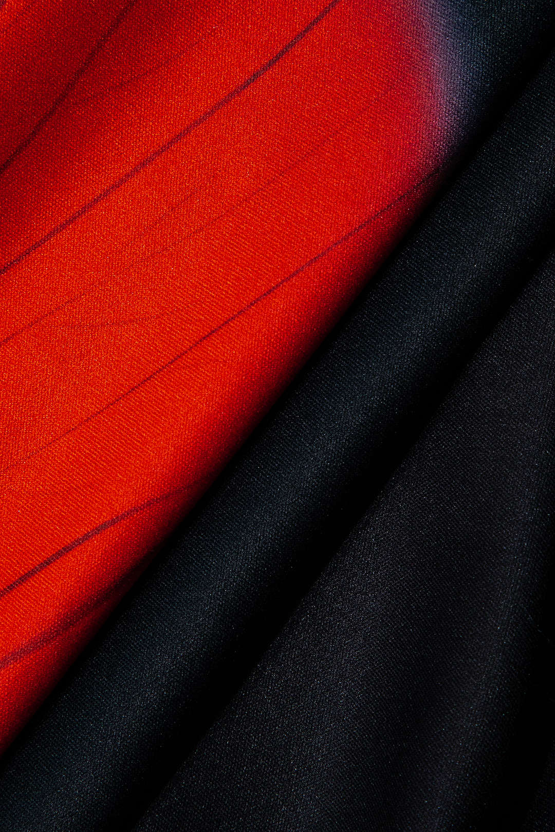 BLACK MAXI DRESS WITH RED FLORAL DESIGN CASUAL MILK SILK DRESS