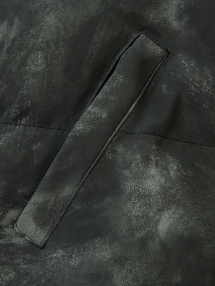 BLACK PUFFER JACKET WITH RAGE GRAPHIC - PUFFER JACKET