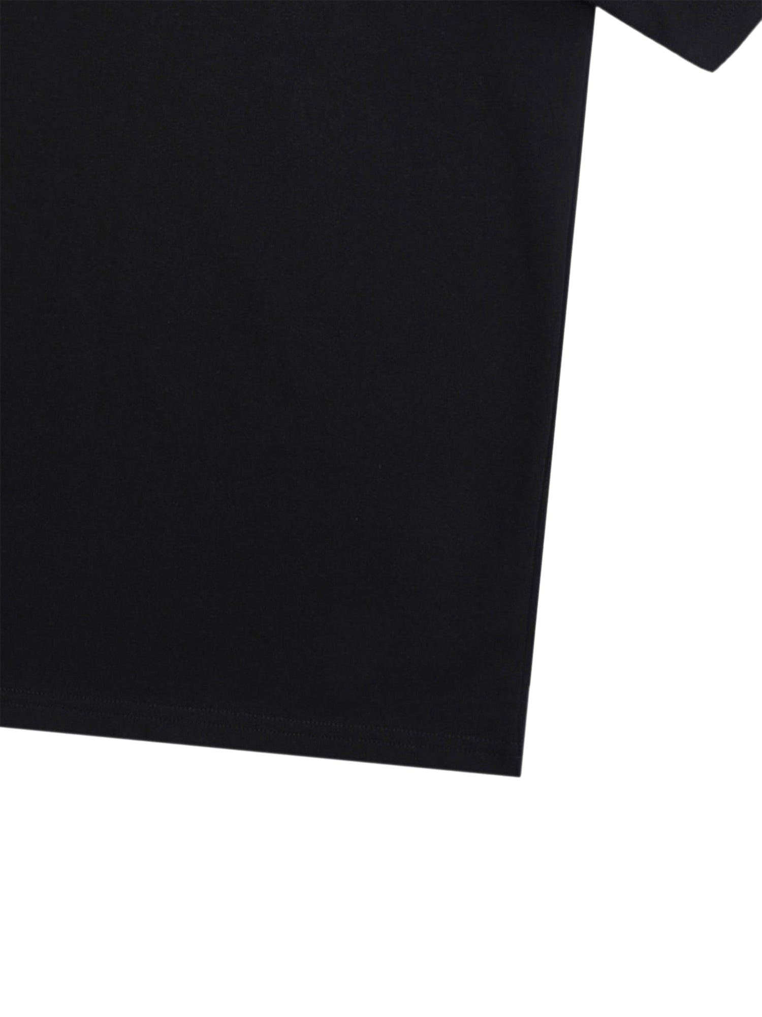 BLACK SHORT SLEEVE JERSEY WITH GREEN GRAPHIC DETAILS