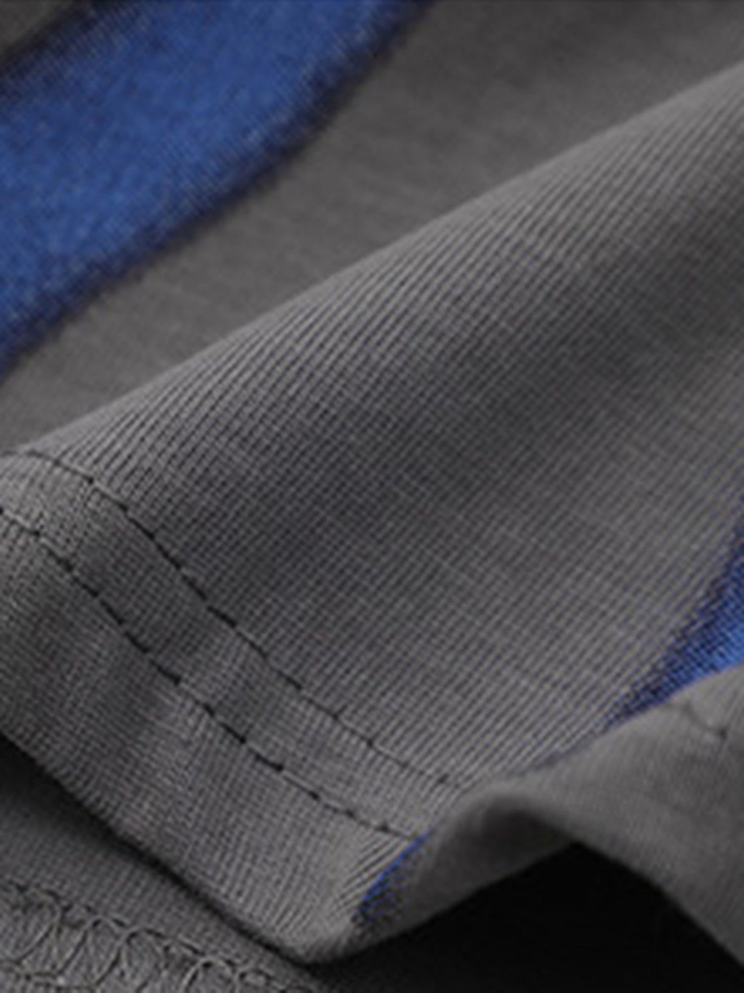 BLACK SHORT SLEEVE ROUND COLLAR T-SHIRT WITH ABSTRACT GRAPHIC - TRENDY CASUAL