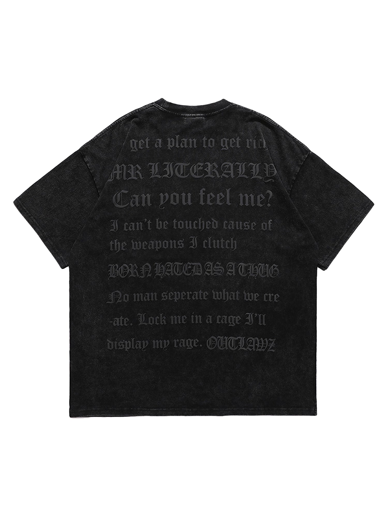 BLACK SHORT-SLEEVED T-SHIRT ESSENTIAL CASUAL WARDROBE STAPLE