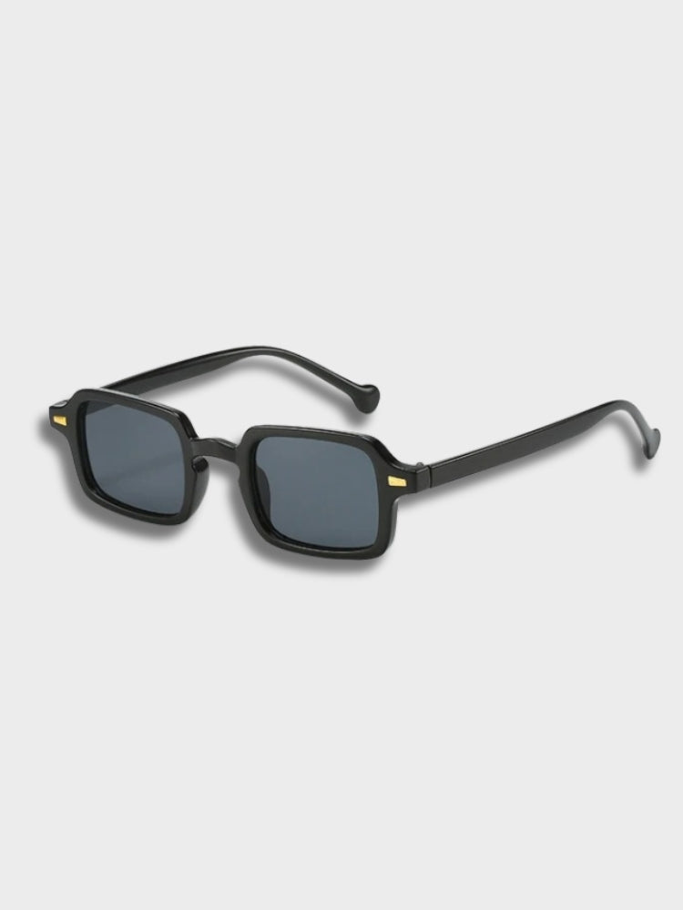 BLACK SQUARE-FRAMED SUNGLASSES LUXURY MONEY GLASSES