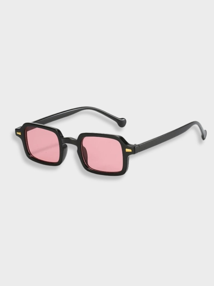 BLACK SQUARE-FRAMED SUNGLASSES LUXURY MONEY GLASSES