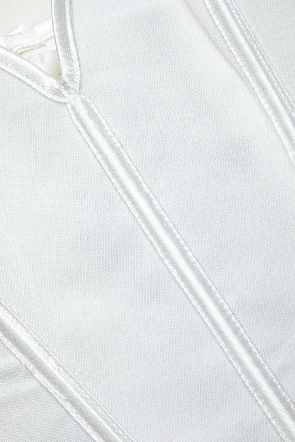 BLACK STRAPLESS CORSET TOP WITH TIE CLOSURE FOR CASUAL OCCASION