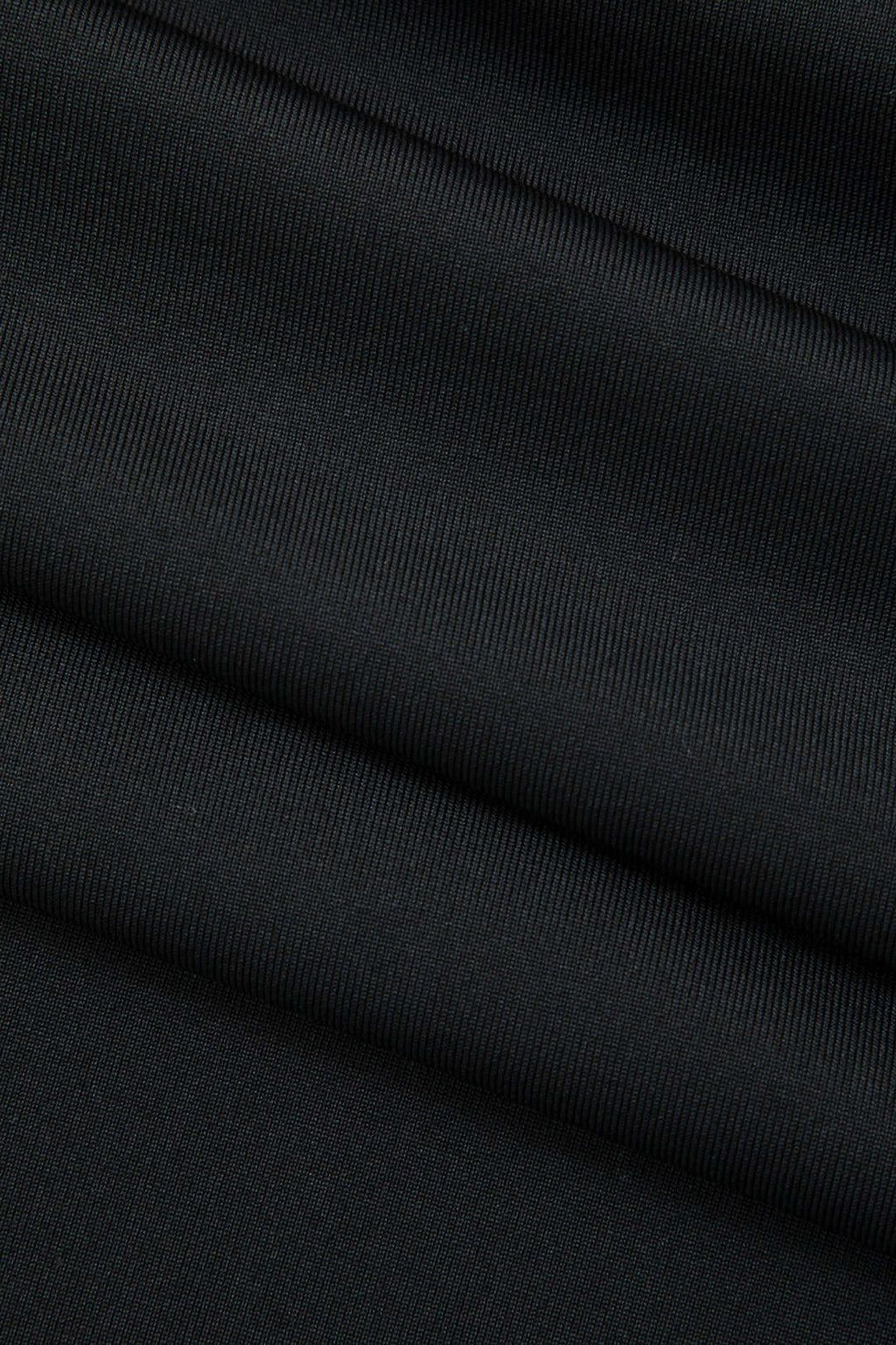 BLACK STRAPLESS MIDI DRESS WITH RUFFLES FOR WARM WEATHER AND SPECIAL OCCASIONS