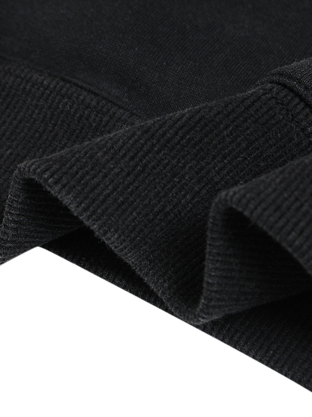 BLACK STUDDED HOODIE WITH GRAPHIC DOPE LETTERING AND EMBROIDERED COLLAR