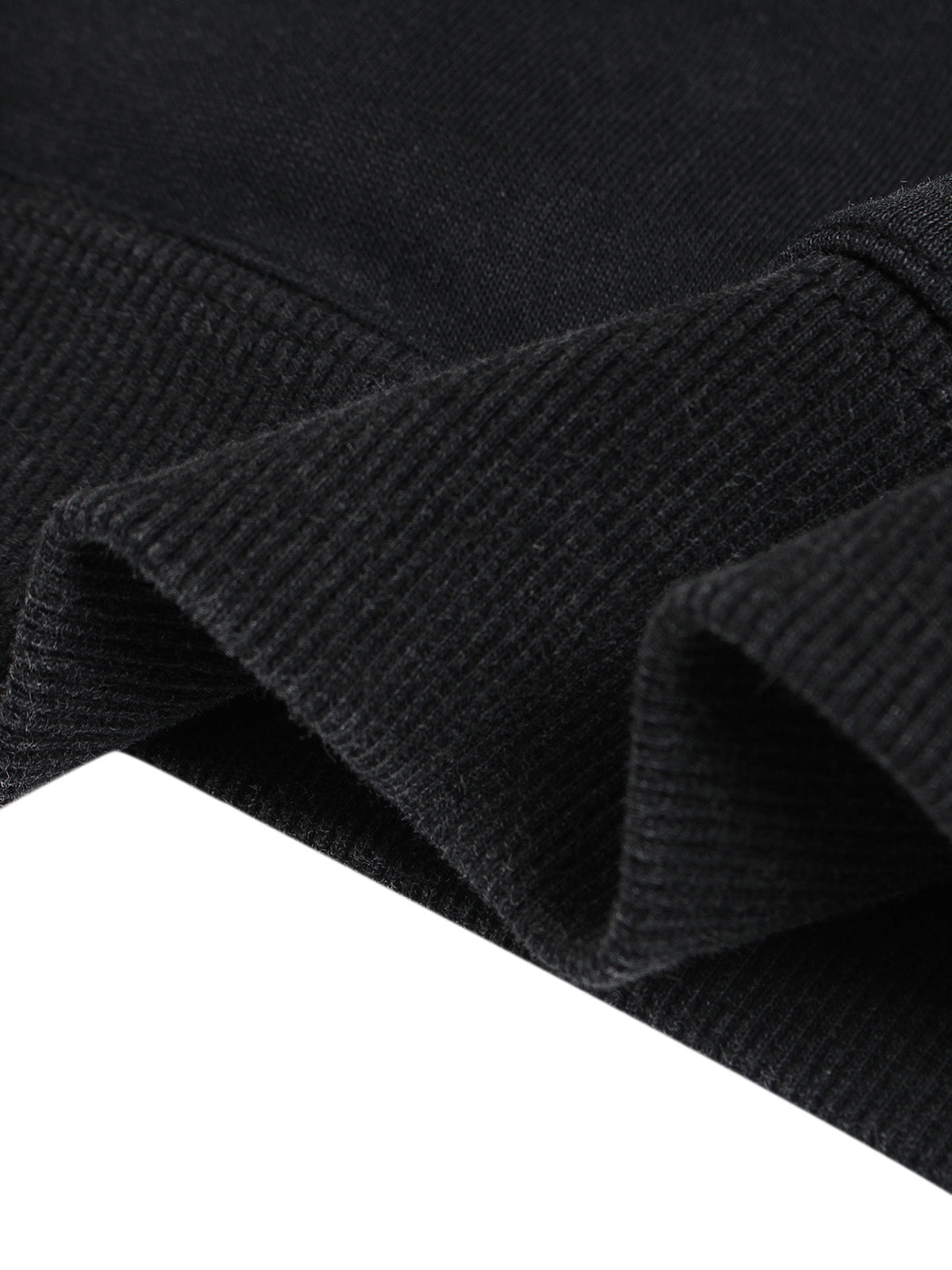 BLACK STUDDED HOODIE WITH GRAPHIC DOPE LETTERING AND EMBROIDERED COLLAR