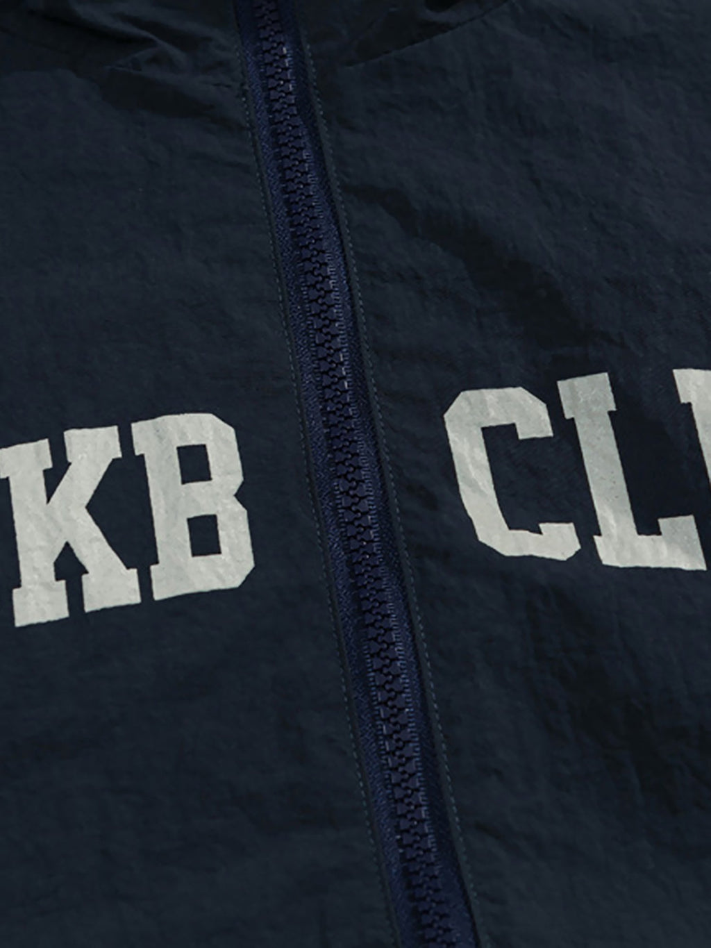 BLACK TRACK JACKET WITH GRAY ACCENTS LONG SLEEVE SPLICED DESIGN