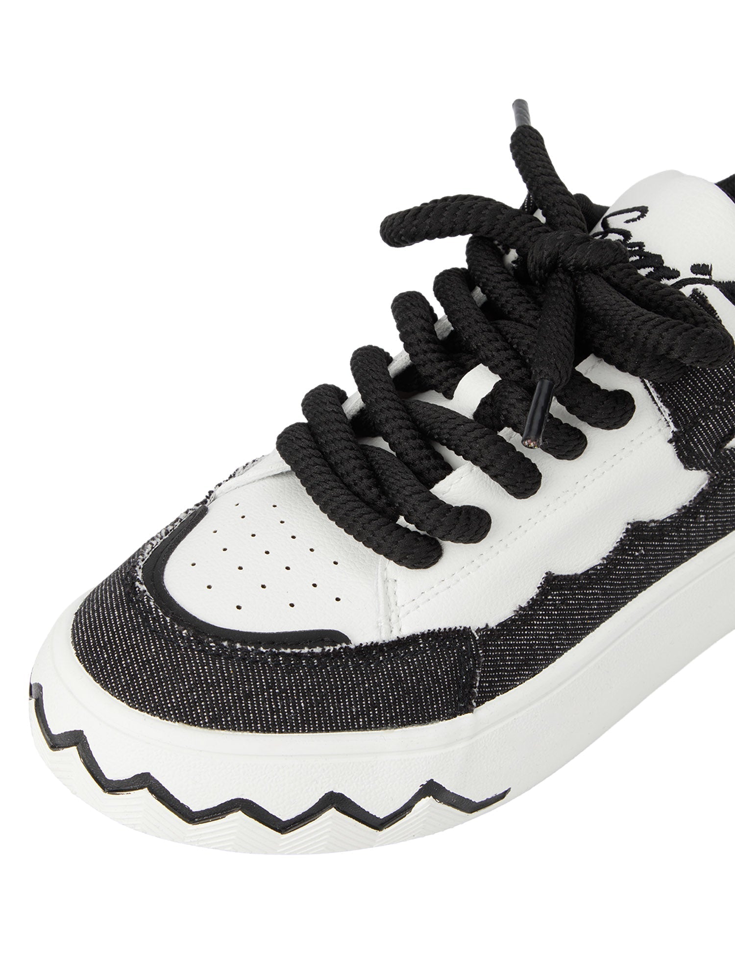 BLUE AND WHITE SNEAKERS