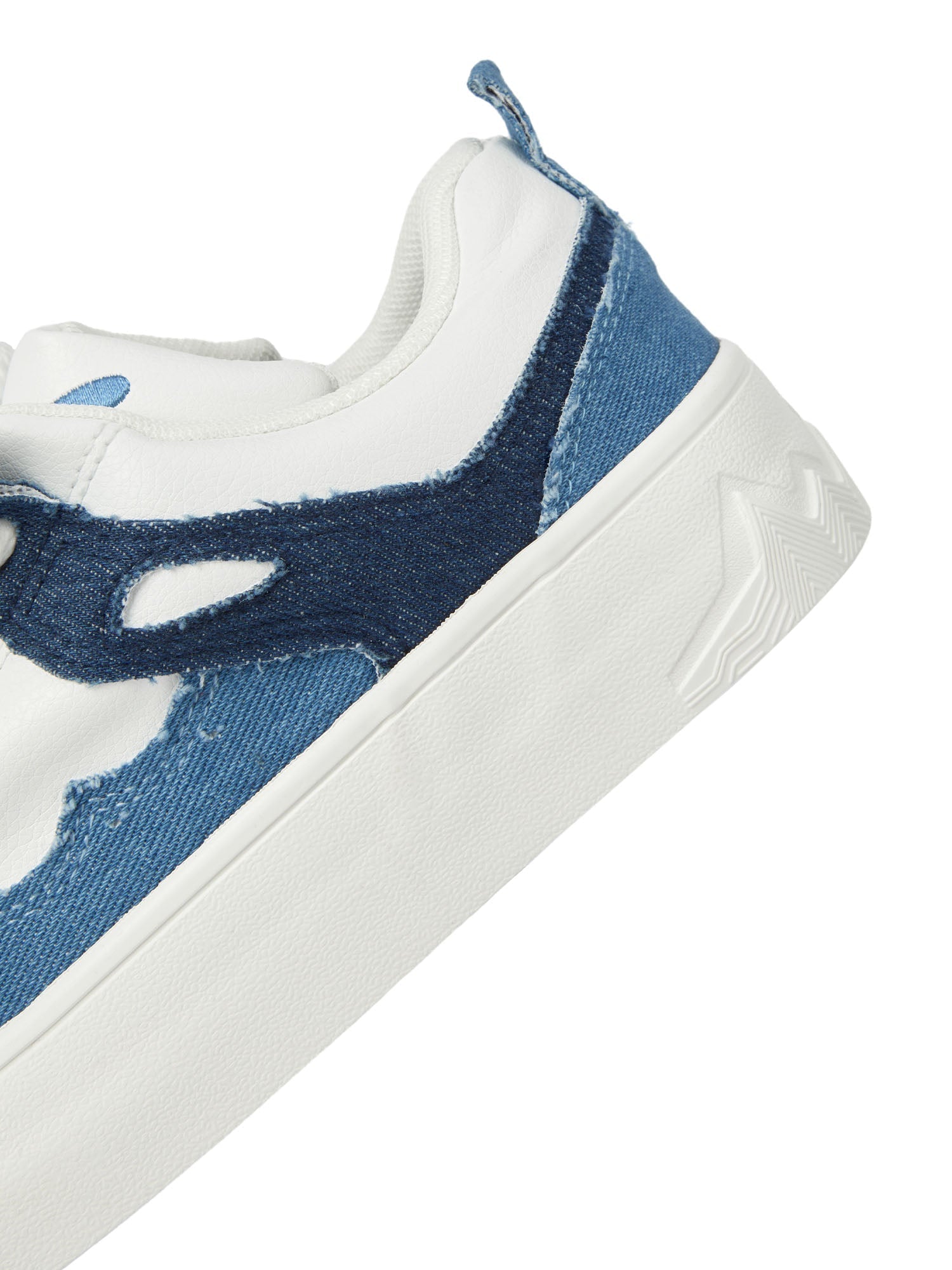 BLUE AND WHITE SNEAKERS