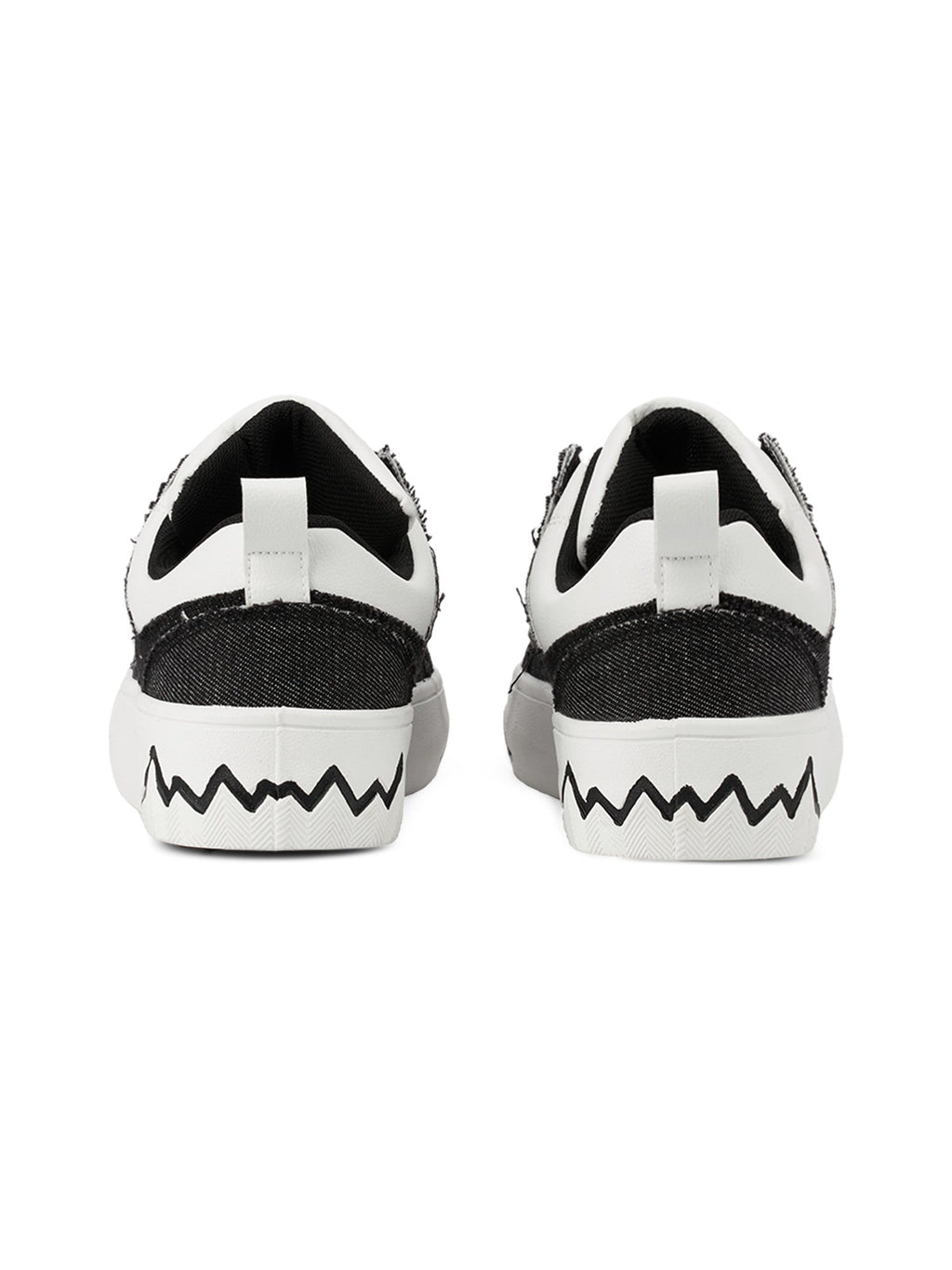 BLUE AND WHITE SNEAKERS