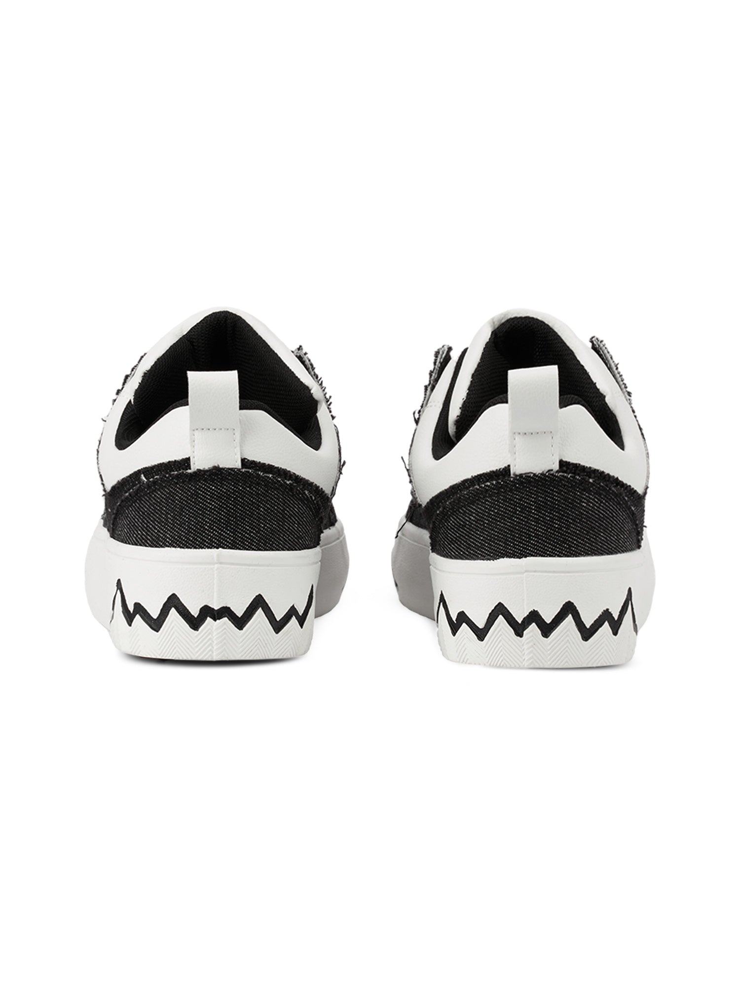 BLUE AND WHITE SNEAKERS