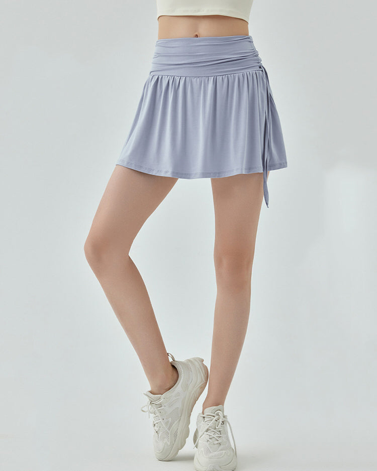 BLUE FRENCH SUN TENNIS SKIRT