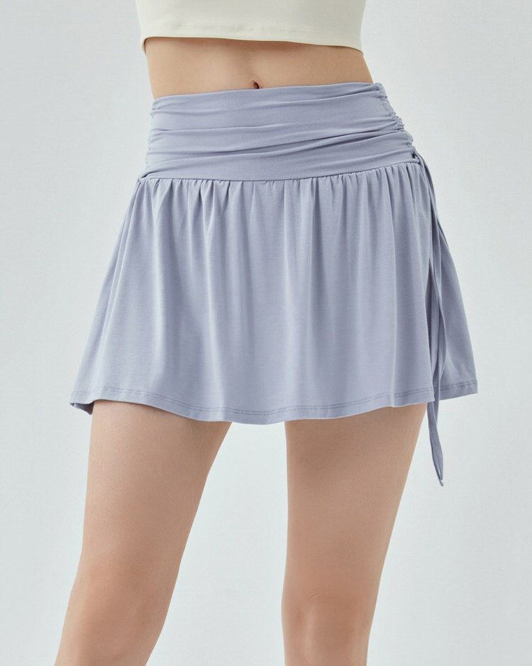 BLUE FRENCH SUN TENNIS SKIRT