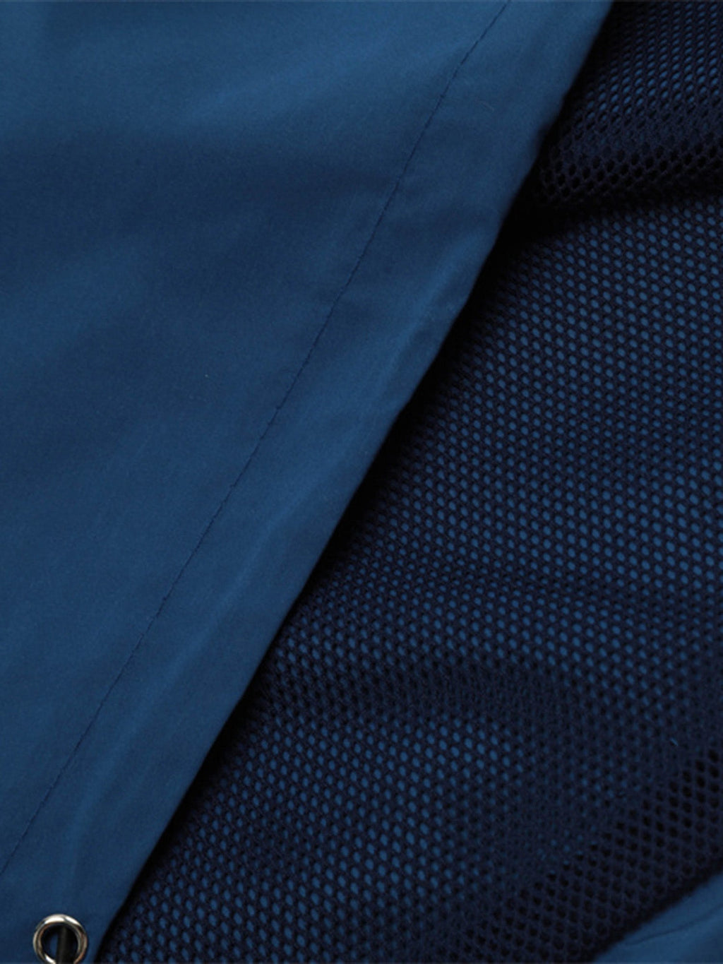 BLUE LONG SLEEVE SHIRT WITH EMBROIDERED DETAIL