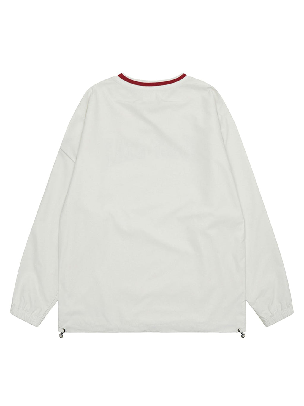 BLUE LONG SLEEVE SHIRT WITH EMBROIDERED DETAIL